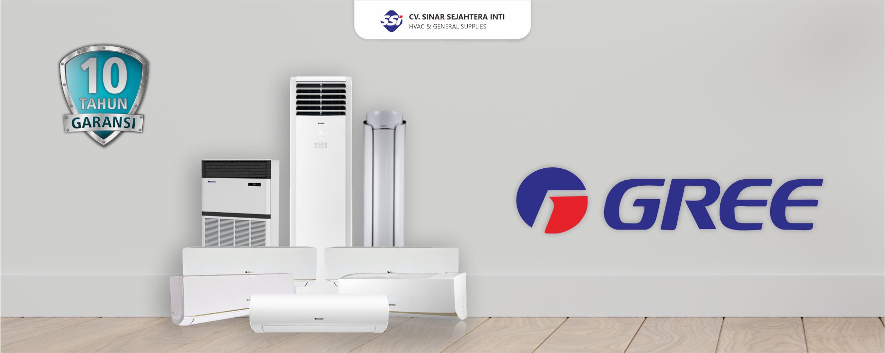 Berbagai Tipe AC Gree dan Spesifikasinya