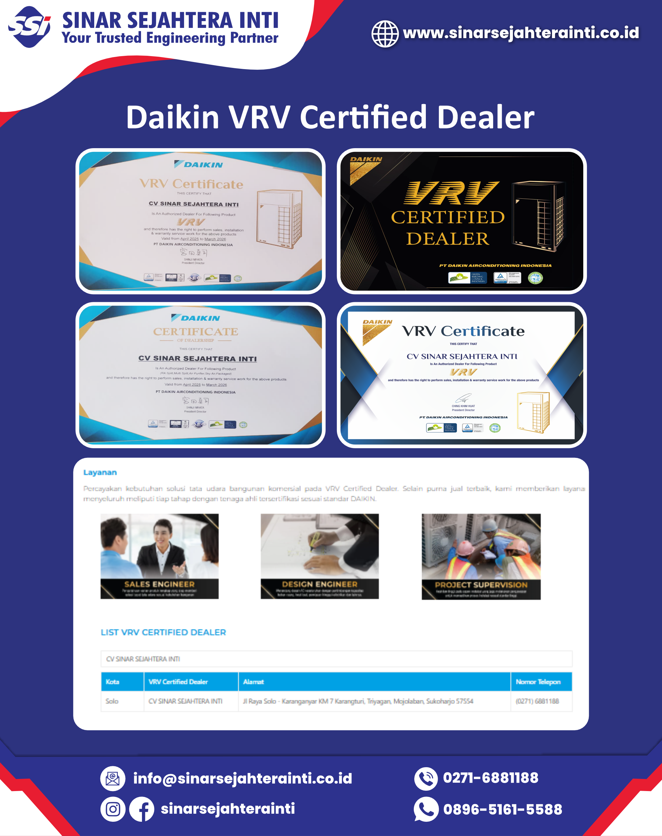 Daikin VRV Certified Dealer