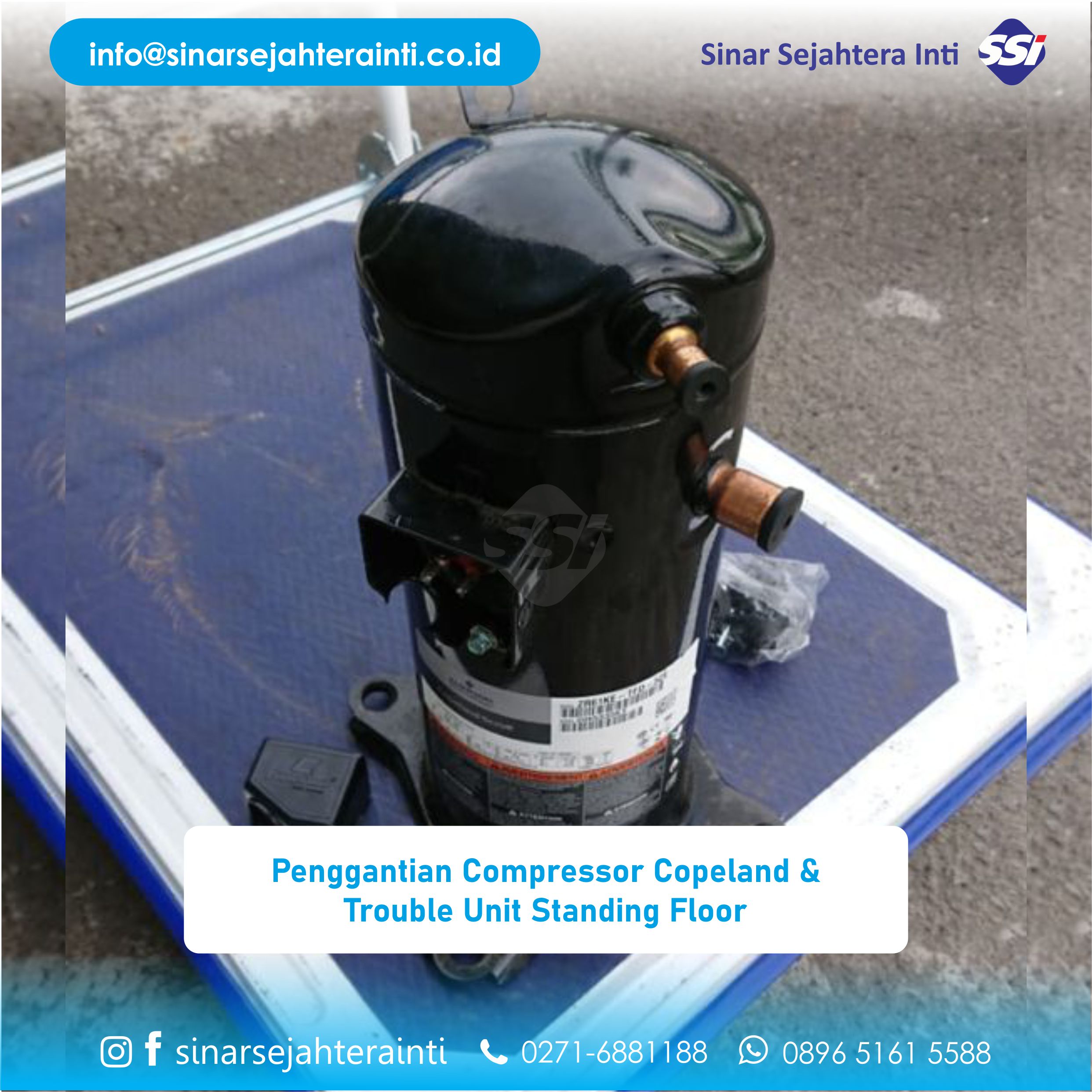 Compressor Copeland & Trouble Unit Standing Floor
