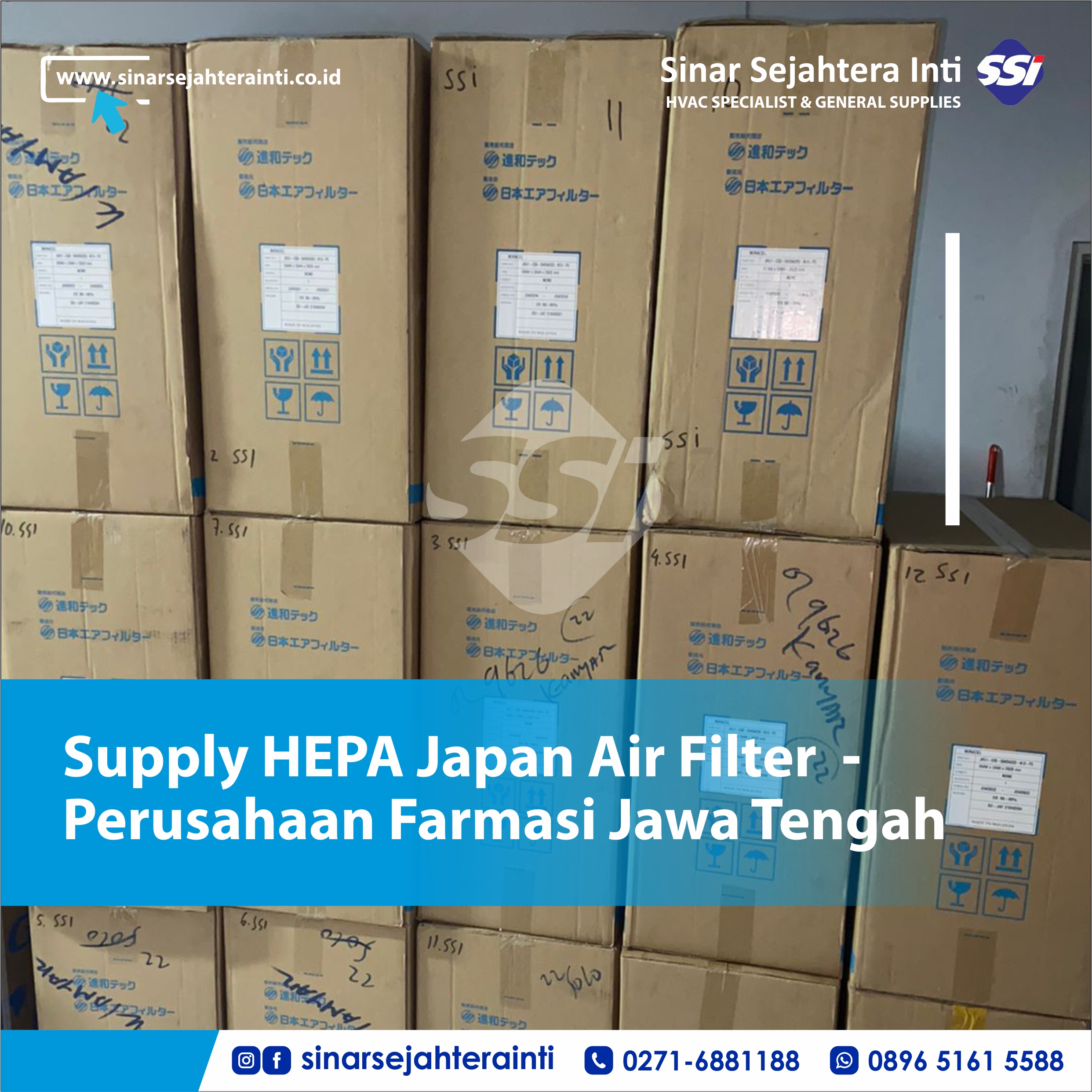 HEPA Japan Air Filter